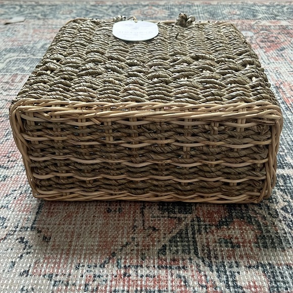 NWT Threshold Handmade Woven Hanging Basket - Picture 4 of 6